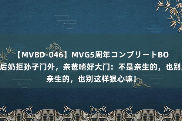 【MVBD-046】MVG5周年コンプリートBOX ゴールド 后奶拒孙子门外，亲爸嗜好大门：不是亲生的，也别这样狠心嘛！