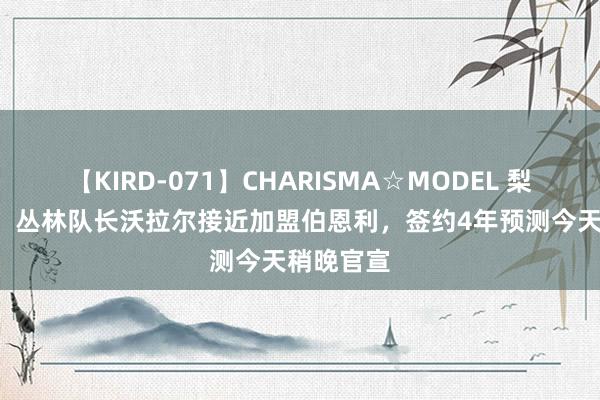 【KIRD-071】CHARISMA☆MODEL 梨々花 TA：丛林队长沃拉尔接近加盟伯恩利，签约4年预测今天稍晚官宣